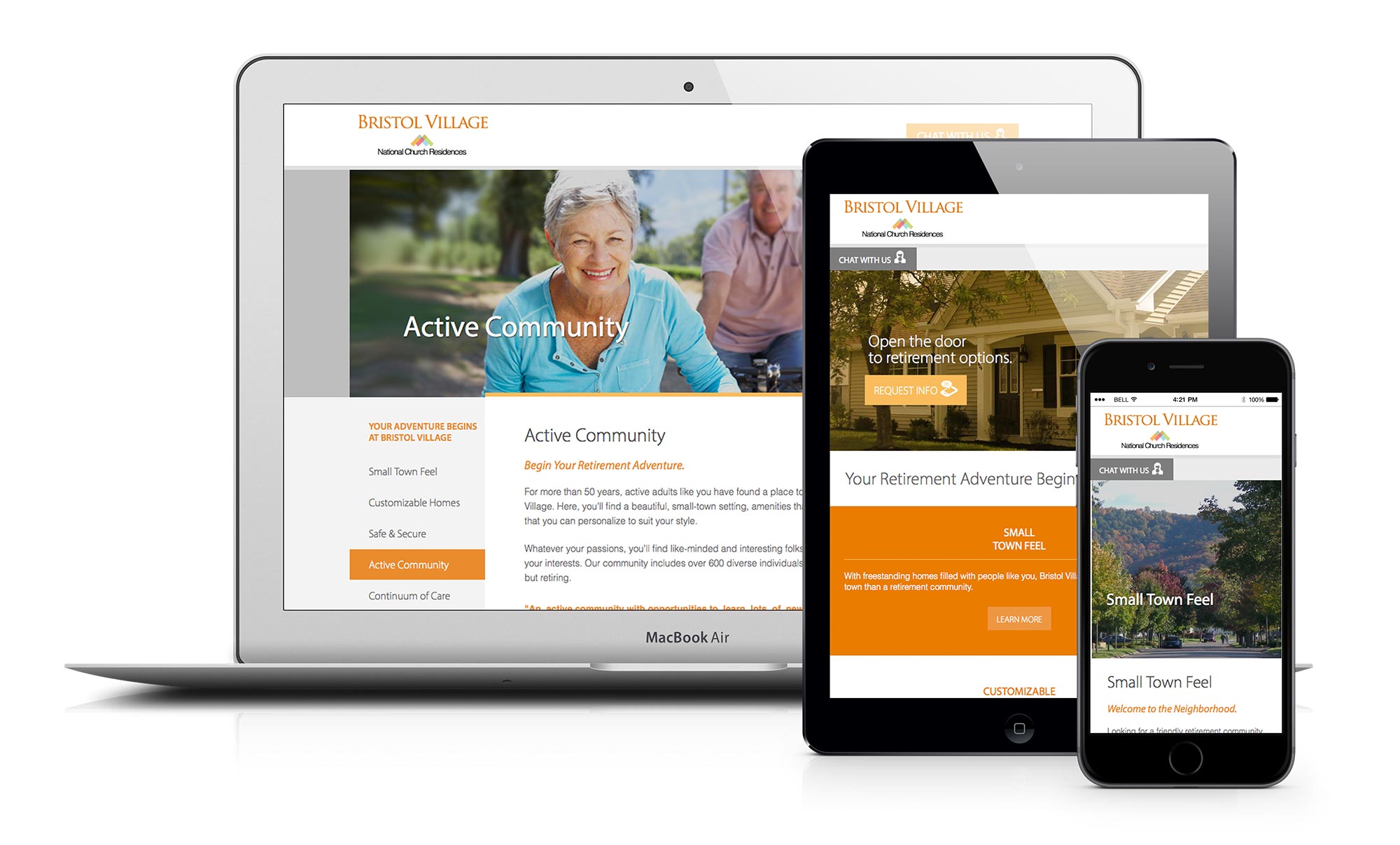 National Church Residences Landing Page